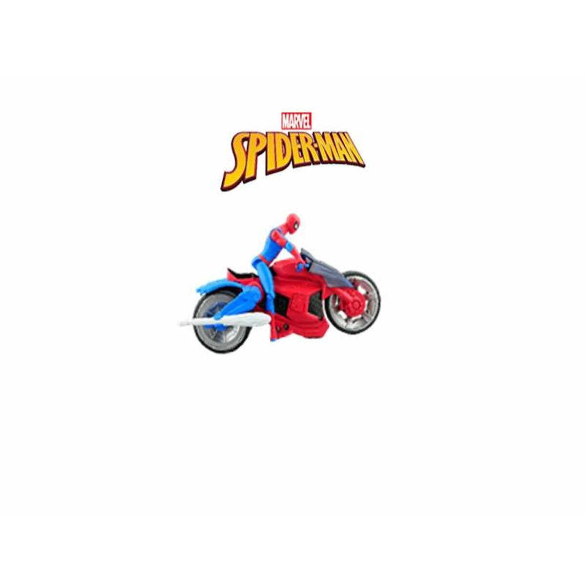 Motorbike Spider-Man 4 Pieces 16 cm
